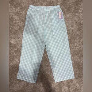 Joyspun Light Blue gingham Bottoms
